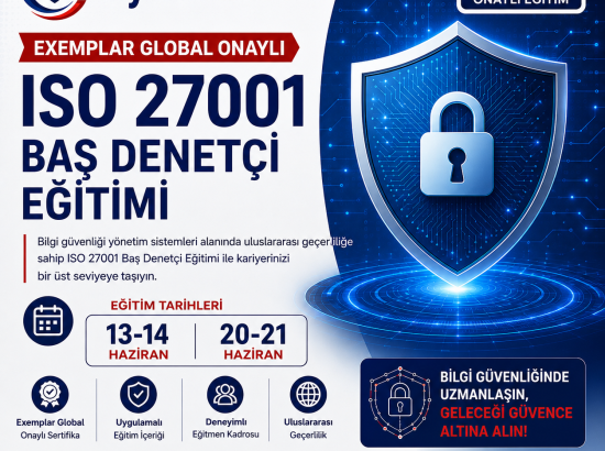 ISO 27001 Baş Denetçi Eğitimi – Haziran